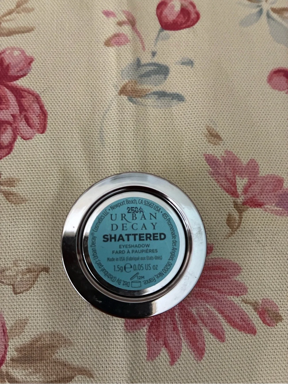 Urban Decay Shattered Eyeshadow - Full Size Teal Blue Green New